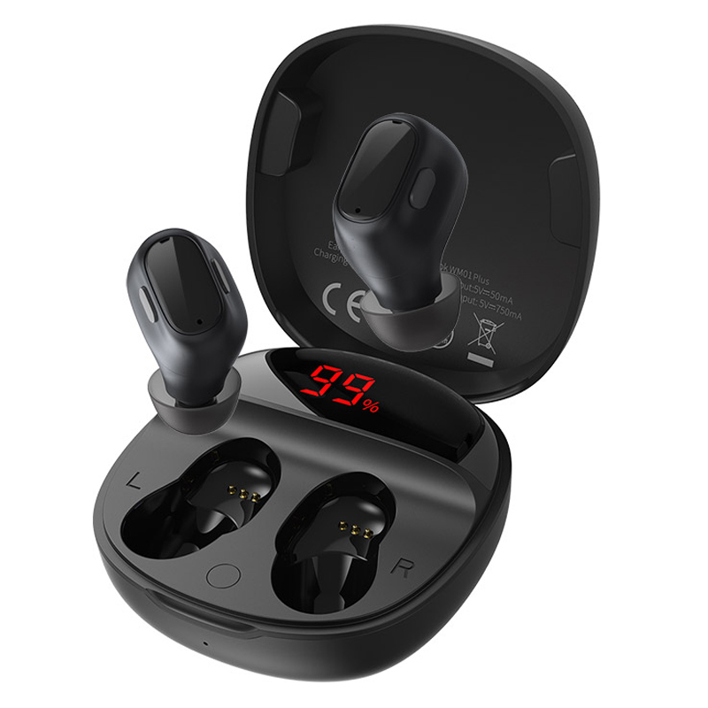 

Наушники Baseus Encok True Wireless Earphones WM01 Plus Black (WM01-01) [52048]