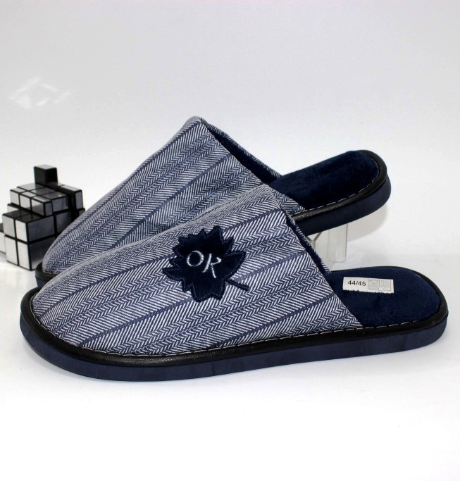 

Тапочки мужские Comfort DK-4-blue 44/45 27.5см синий