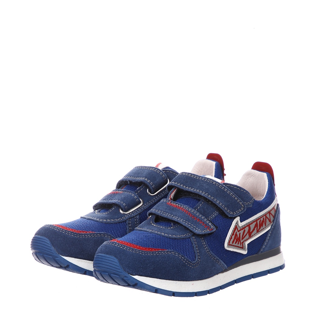 

Кроссовки Naturino Crunch vl azzurro-grigio-rosso 30 синий