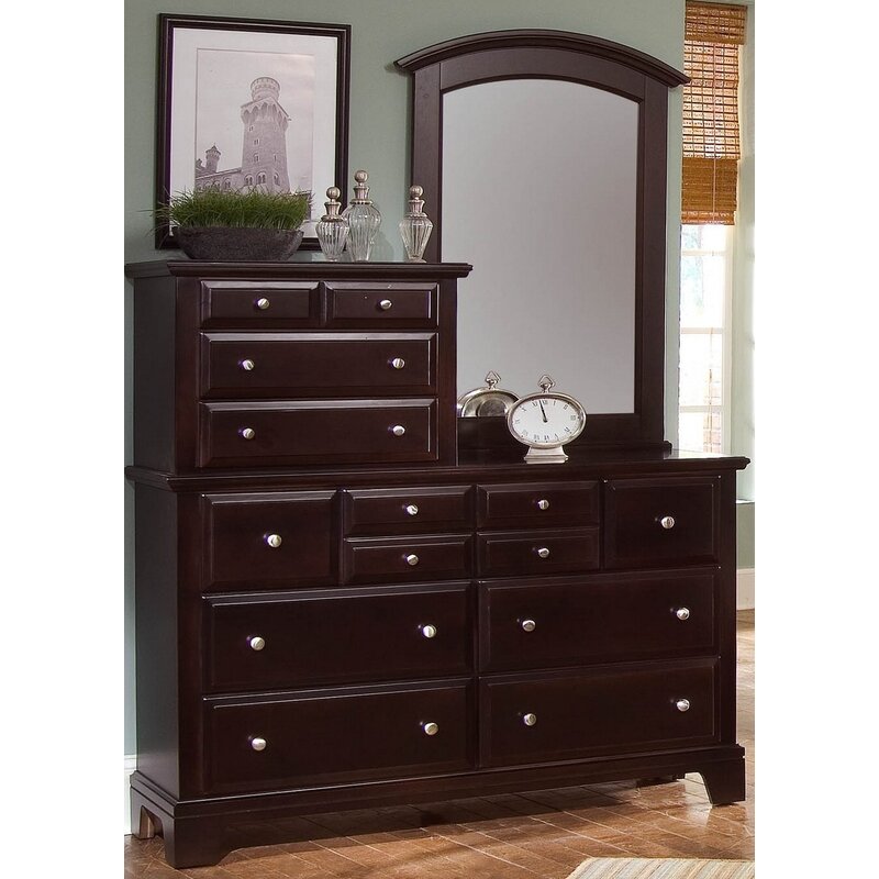 

Комод Cedar с 10 ящиками и с зеркалом в комплекте - Little Room Baby House (WFR-166566-02)