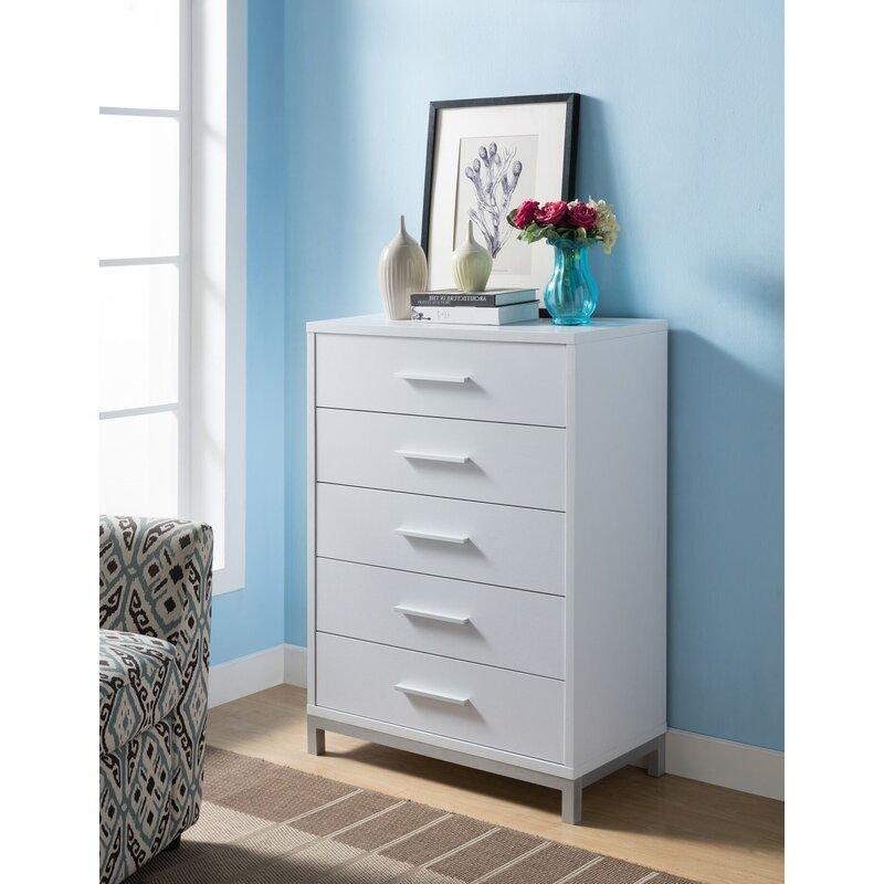 

Комод Kylie с 5 ящиками - Little Room Baby House (WFR-207647-04)
