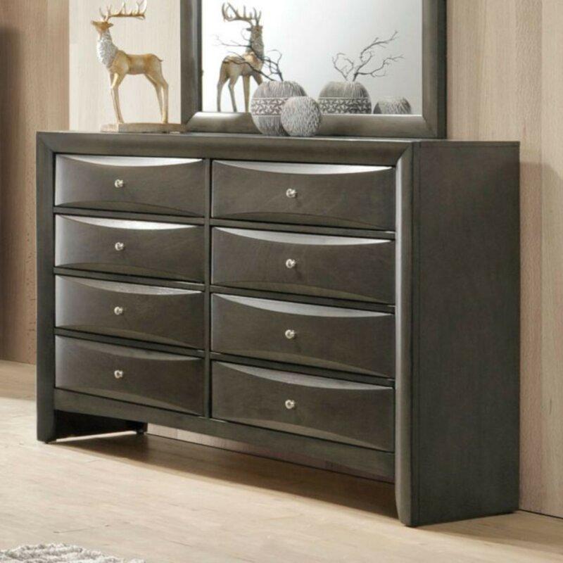 

Комод Rossford с 8 ящиками - Little Room Baby House (WFR-214018)