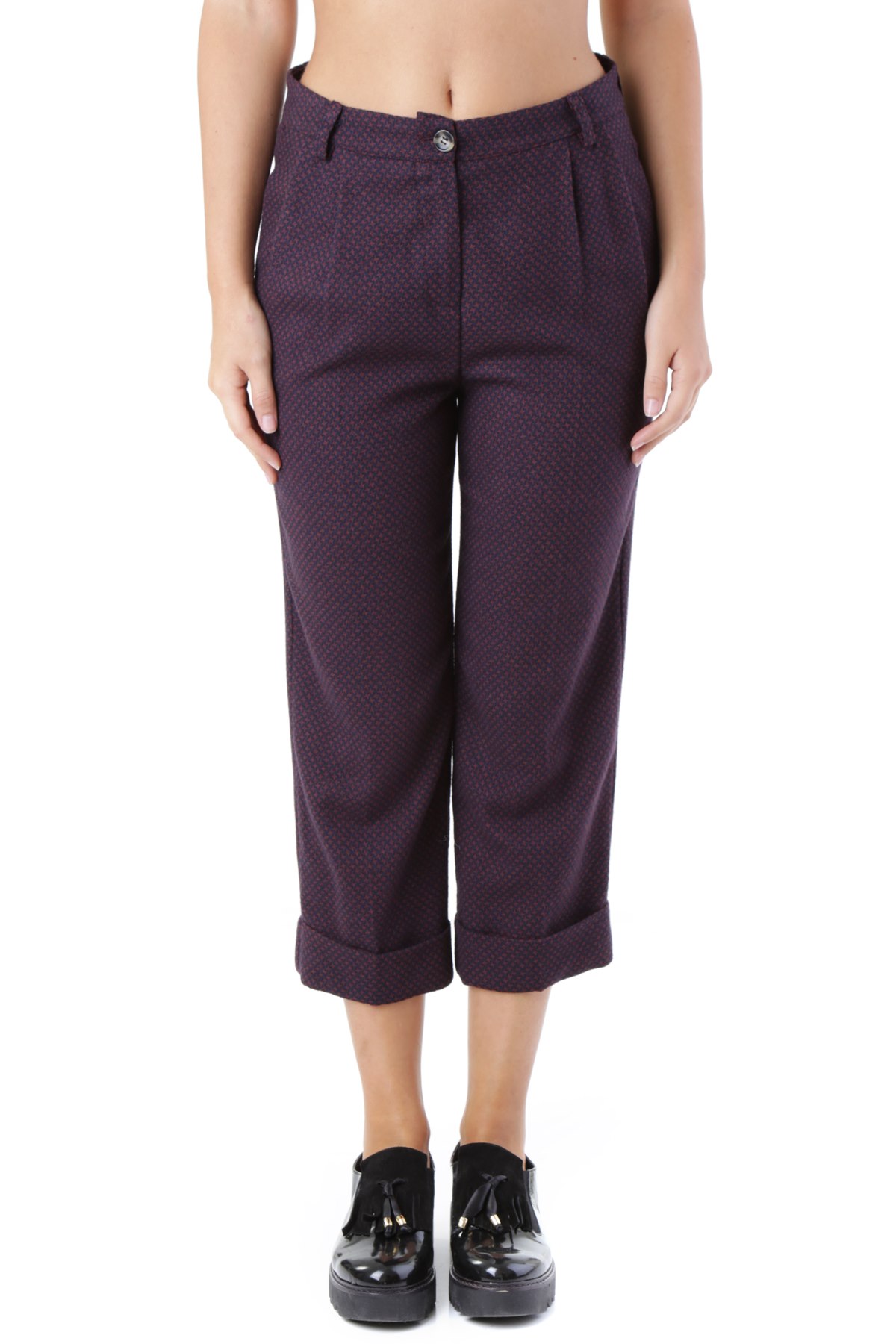 

Капри Cristina Gavioli Dark purple 40 темно-фиолетовый (6855)