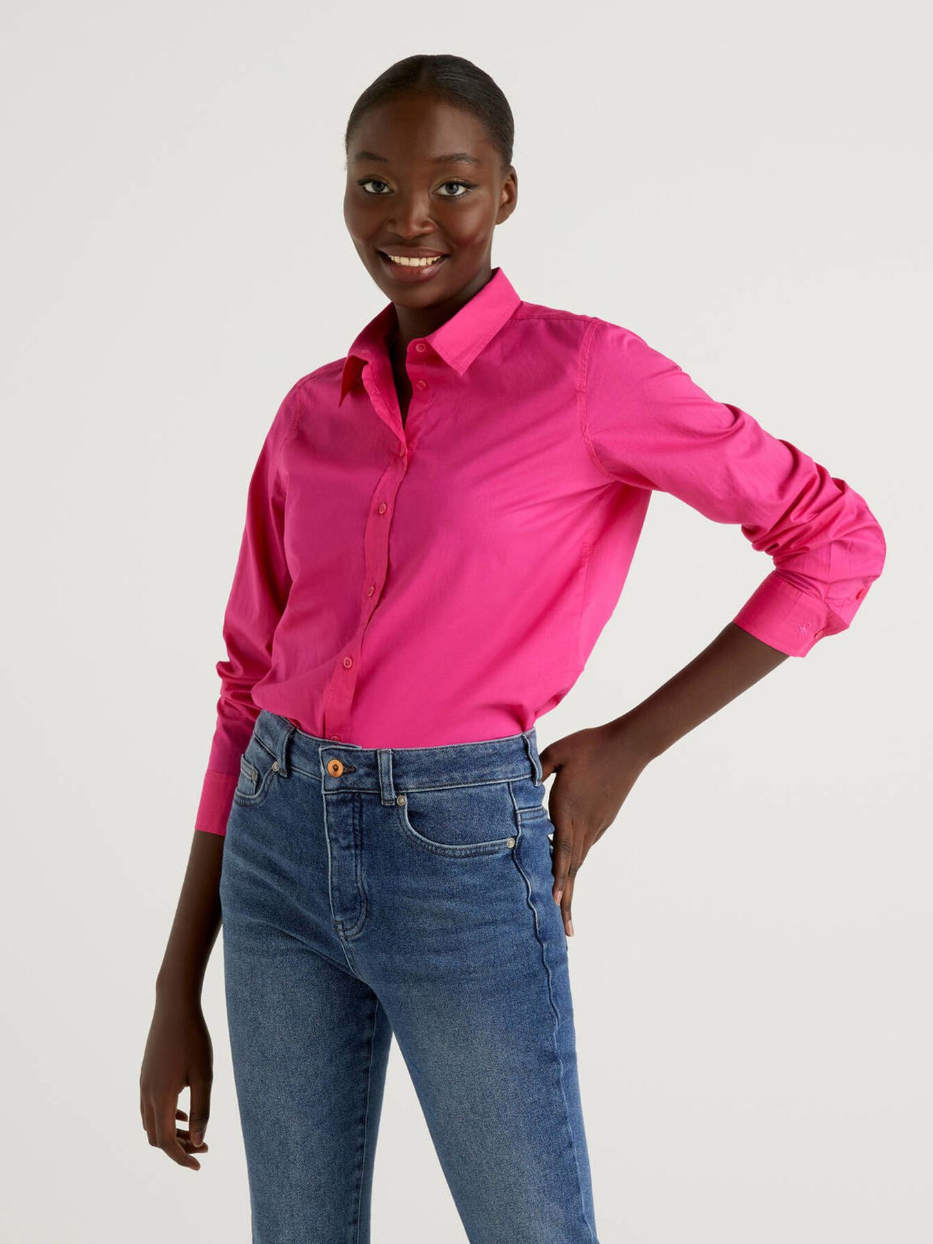 

Рубашка United Colors of Benetton 5CQY5QC13-3L5 S