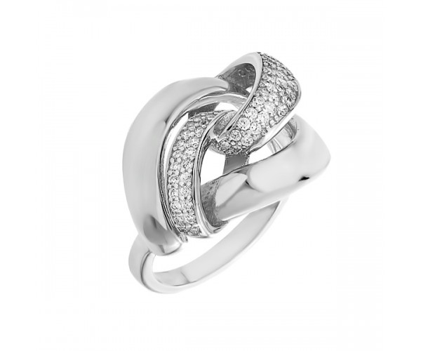 

Кольцо серебряное фантазия с россыпью размер 16,5 D4159A0012 R14