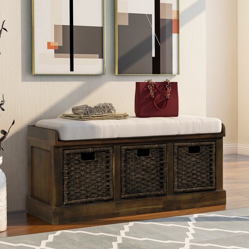 

Банкетка Lefferts деревянная с ящиками - Little Room Baby House (WFR-145789-04-1060)