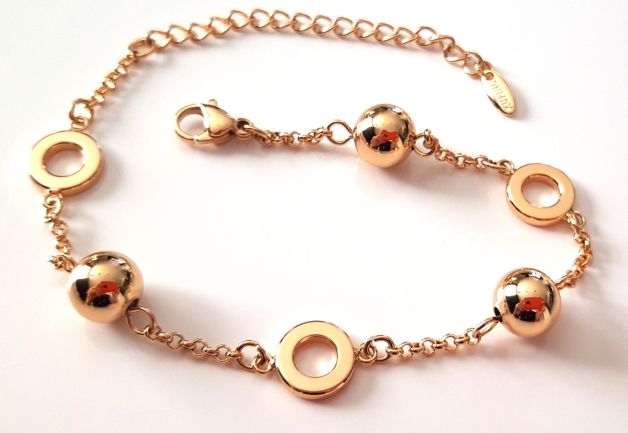

Позолоченный браслет Xuping Jewelry 0.8х18-23 см (ХРВ-058)