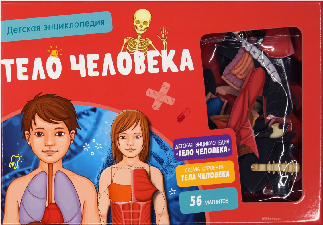 

Тело человека. Детская энциклопедия (в коробке). Адель Педрола