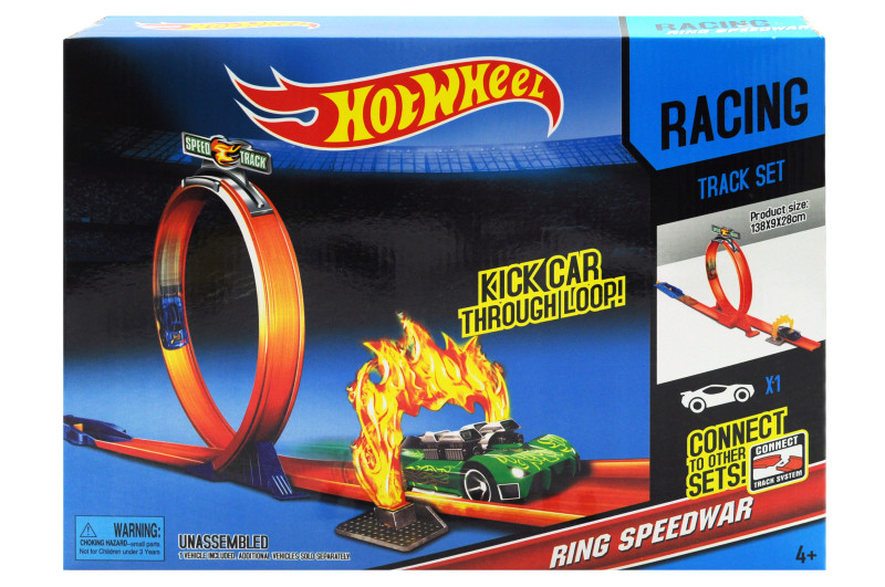 

Трек з запуском "Hot Wheel" 38*6,5*28см /36/ (2691)