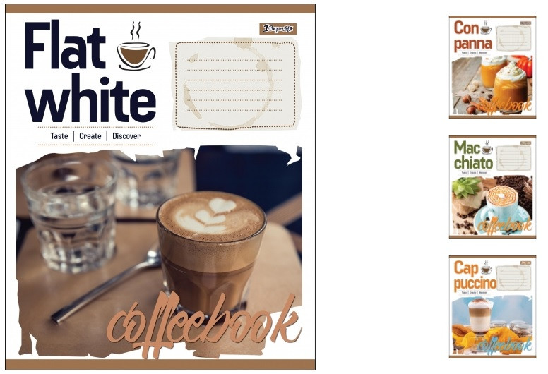 

А5/24 лин. 1В COFFEBOOK, тетрадь учен. 20 шт.в уп. // (764585)