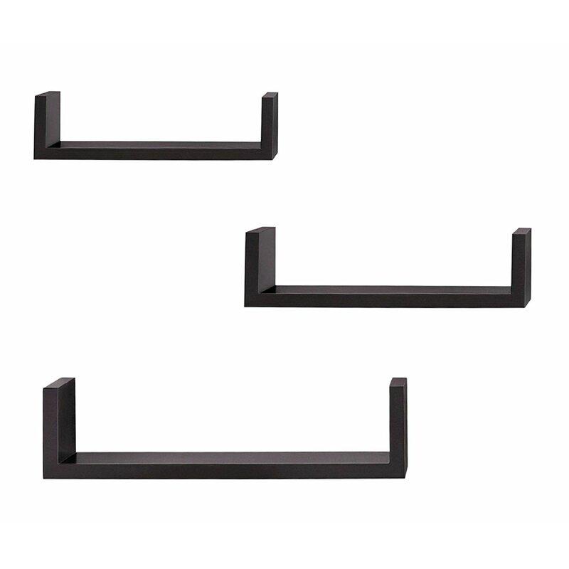 

Настенная полка Lacoochee (набор из 3 шт) - Little Room Baby House (WFR-139524-02-1034)