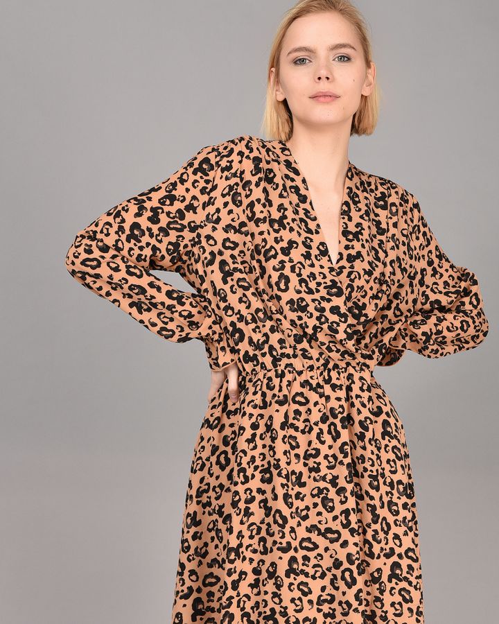 

Платье Vero Moda Бежевый M 2000001076019