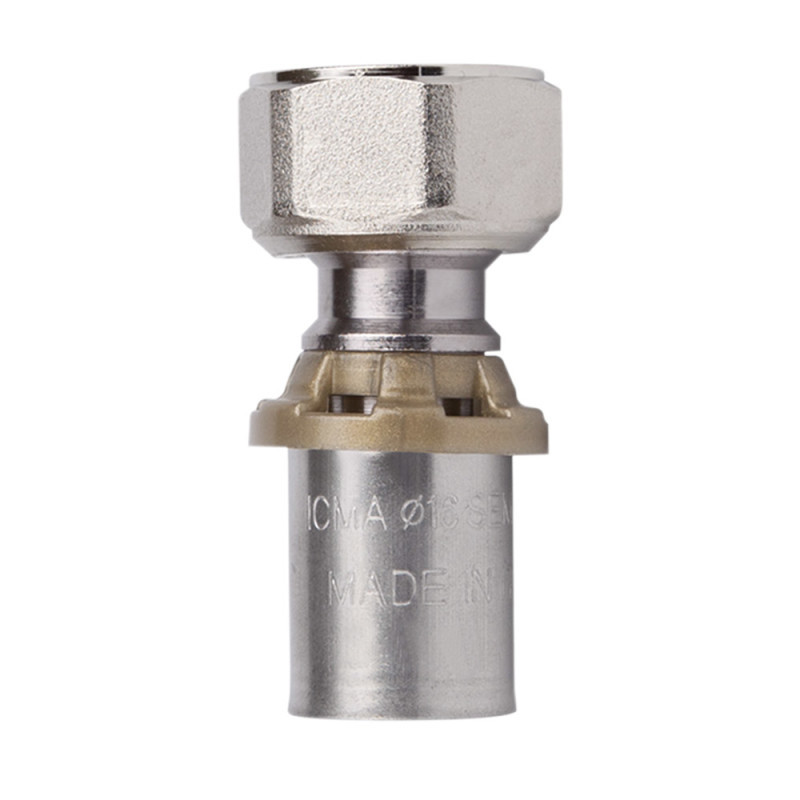 

Переходник пресс Icma 16х3/4" ВР с накидной гайкой №416