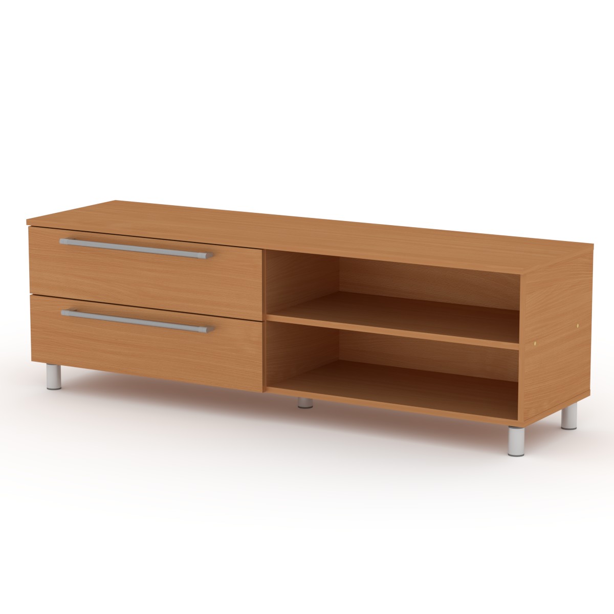 

Тумба под телевизор ТВ-1 Компанит МГ-4 ольха