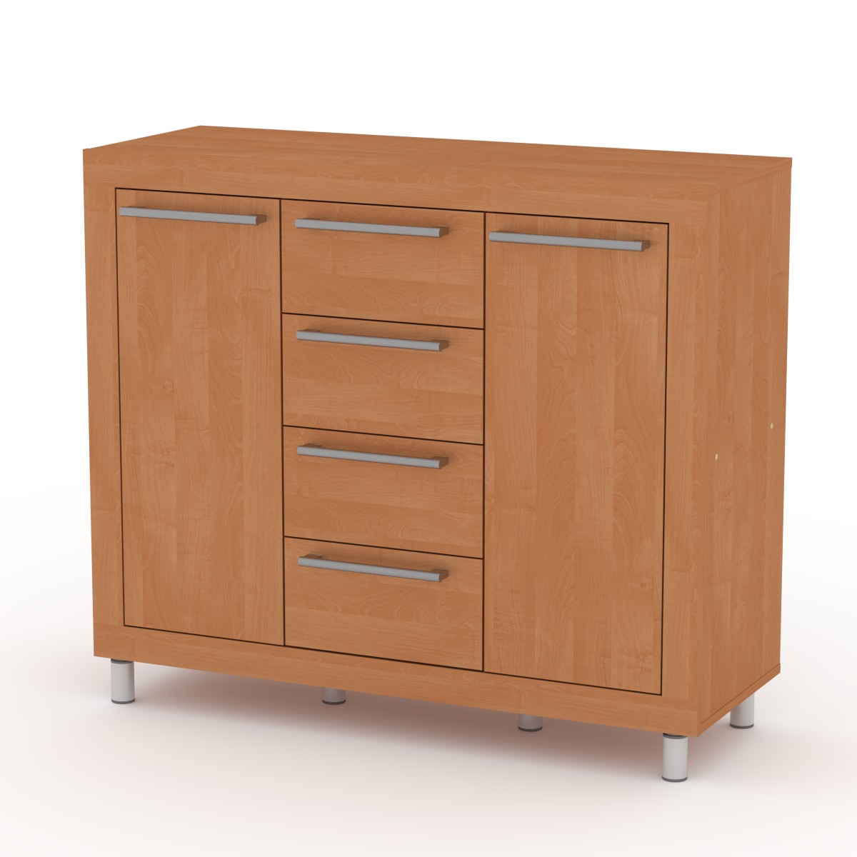 

Комод Тумба-3 Компанит МГ-1 ольха