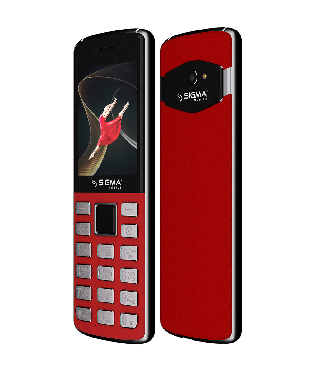 

Мобильный телефон Sigma mobile X-Style 24 Onyx Red