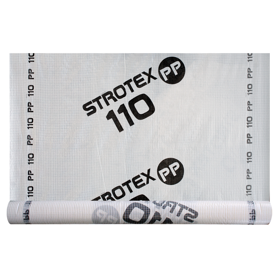 

Гидроизоляционная пленка Strotex 110 PP гидроизоляция стротекс