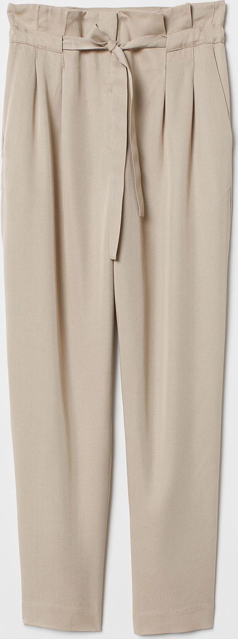

Брюки H&M KK4406731 40 Светло-бежевые