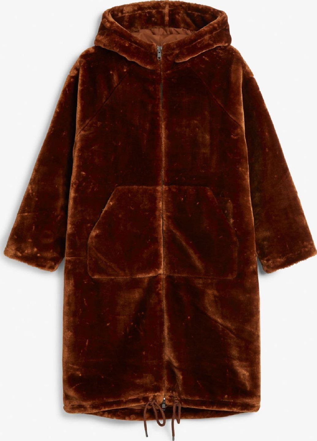 

Шуба Monki KK6319778 XXS Коричневая