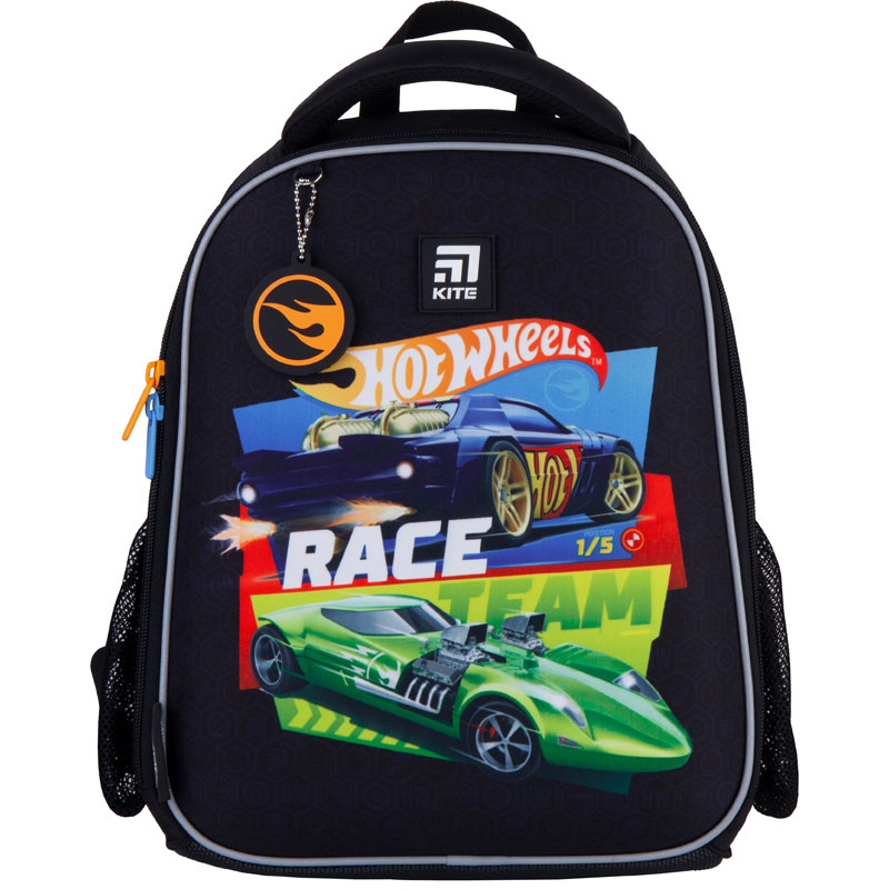

Коллекция 2021! Рюкзак школьный каркасный Kite Education Hot Wheels HW21-555S