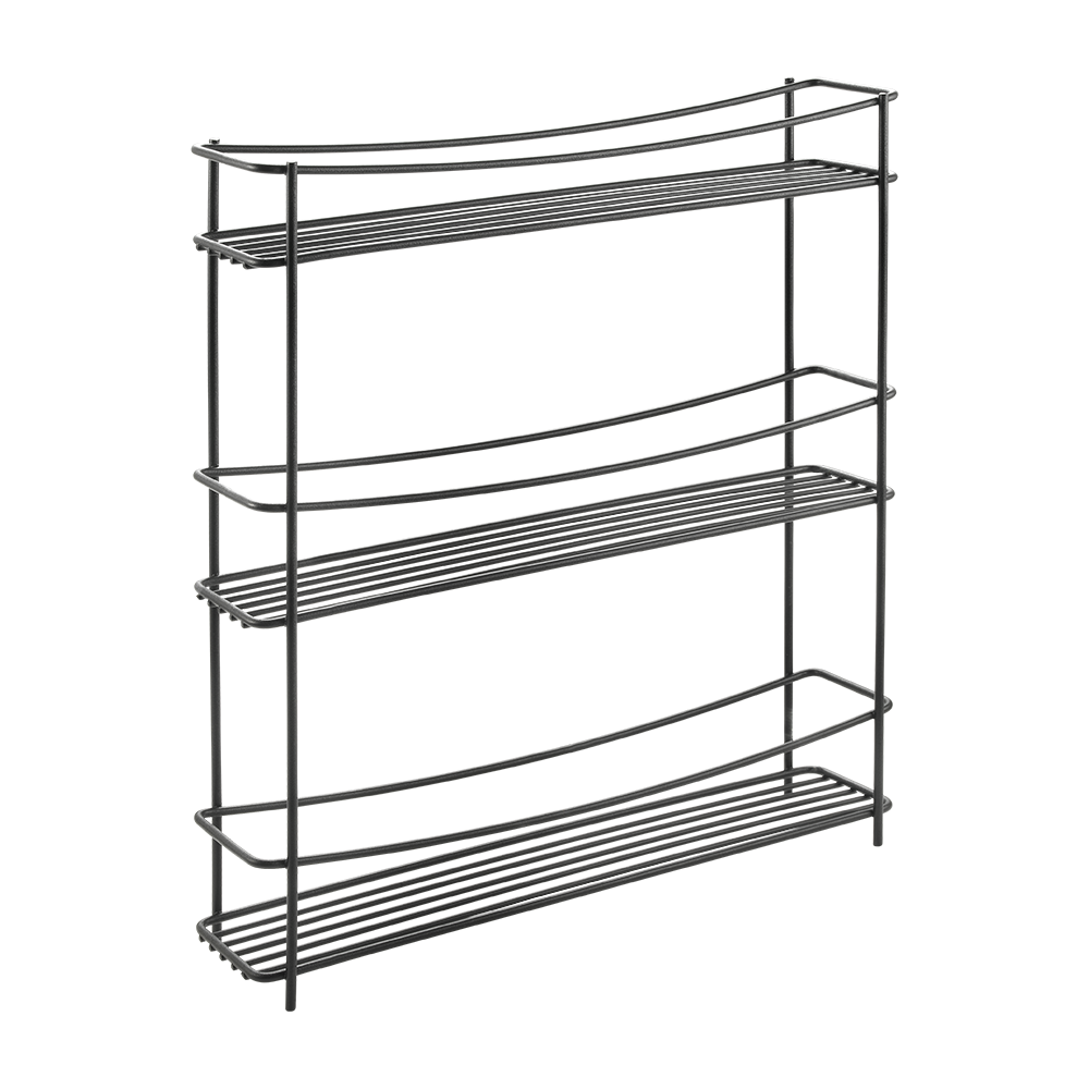 

Полка METALTEX KUMINO-3 LAVA кухонная 3 секции 35х7х37 см черное покрытие Touch-Therm