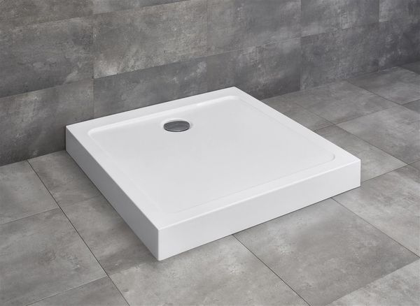 

Душовий піддон Radaway Doros C Compact 900x900x155 білий SDRC9090-05
