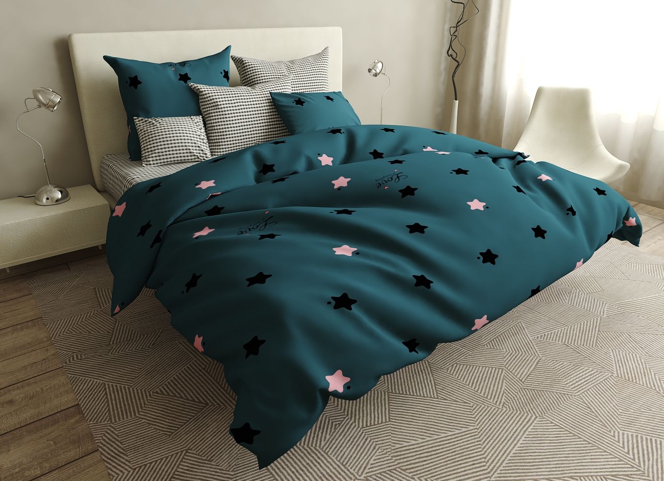 

Пододеяльник MirSon Бязь 17-0325 Poplar 200x220