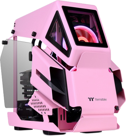

Корпус Thermaltake AH T200 Micro Chassis Black and Pink (CA-1R4-00SAWN-00)