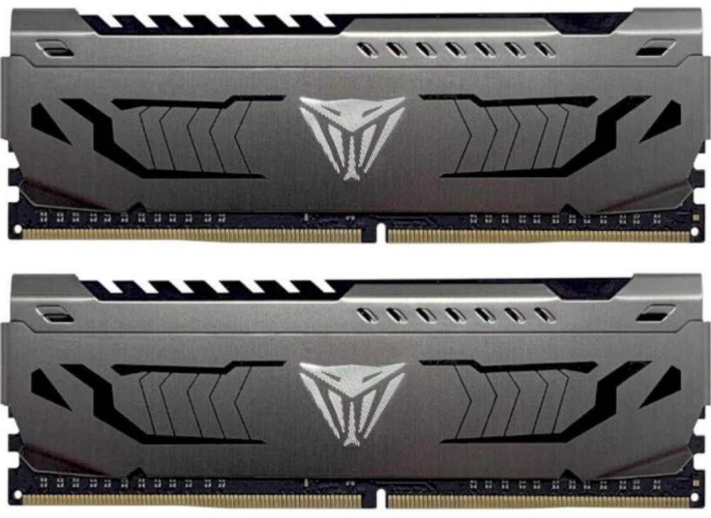 

Оперативная память Patriot DDR4-3200 32768MB PC4-25600 (Kit of 2x16384) Viper Steel (PVS432G320C6K)