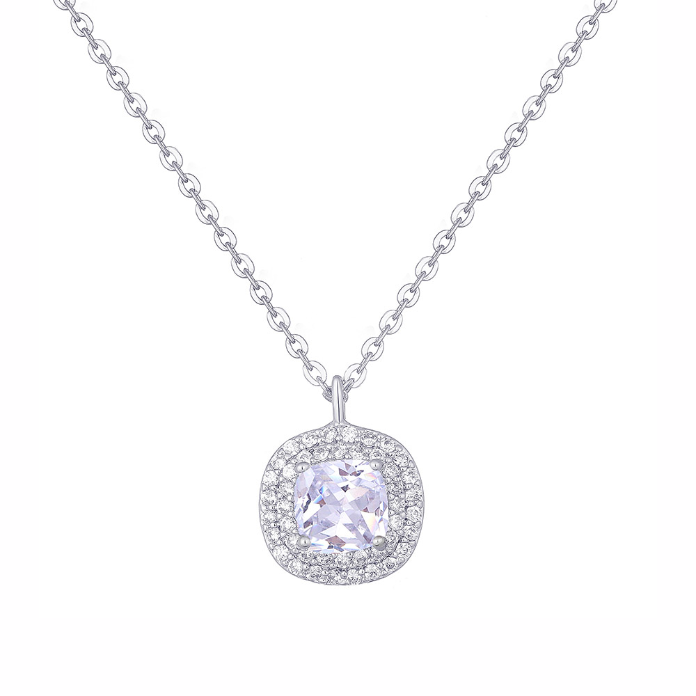

Подвеска С кристаллом DiaDemaGrand Серебряный с белым камнем (081682-15-2)