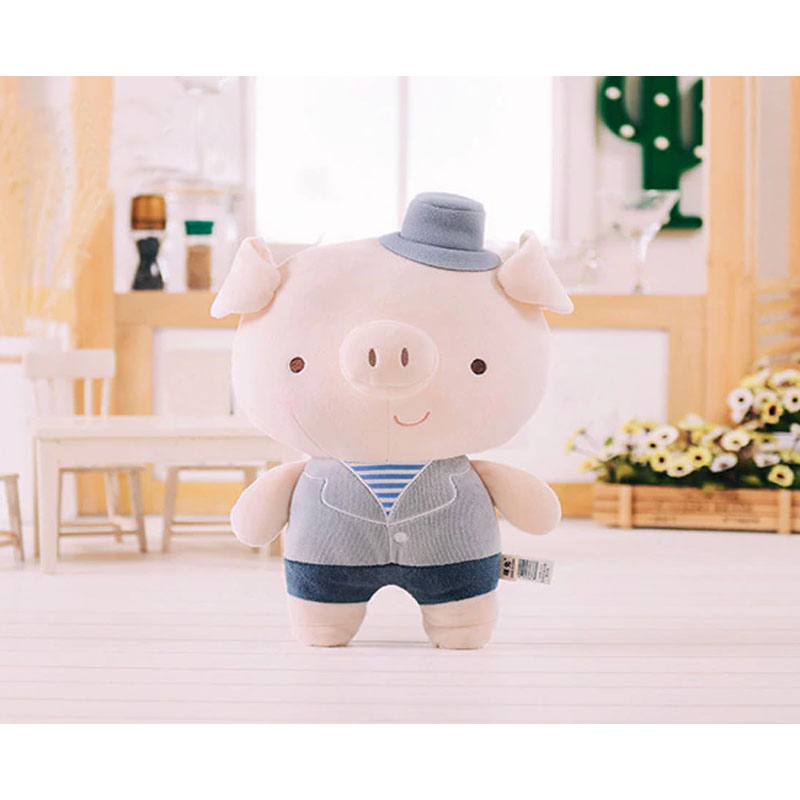 

Мягкая игрушка Mr. Pig, 25 см Metoys(BE321)