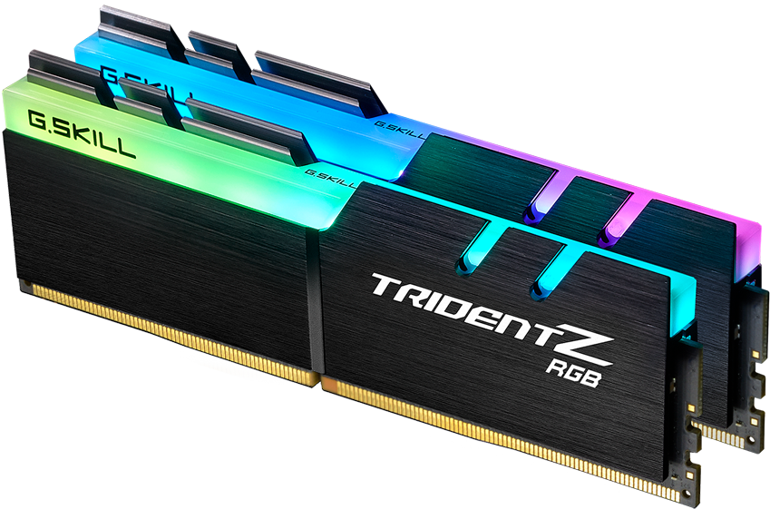 Оперативна пам ять G Skill Ddr4 3200 65536 Mb Pc4 25600 Kit Of 2x32768 Trident Z Rgb F4