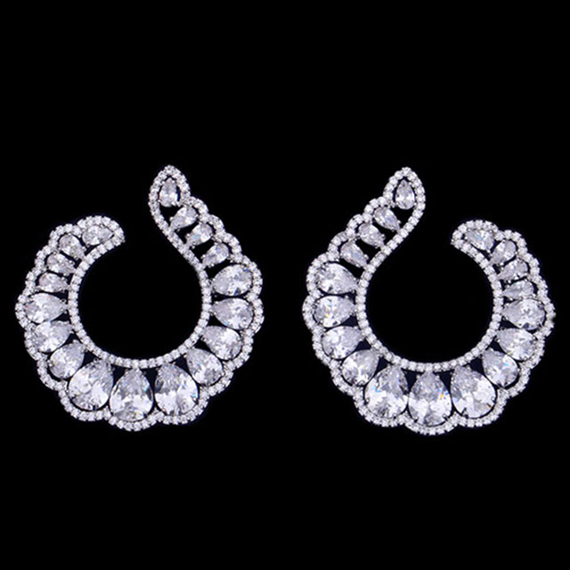 

Элитные серьги Афина DiaDemaGrand Серебряный с белым камнем (041878-15-2)