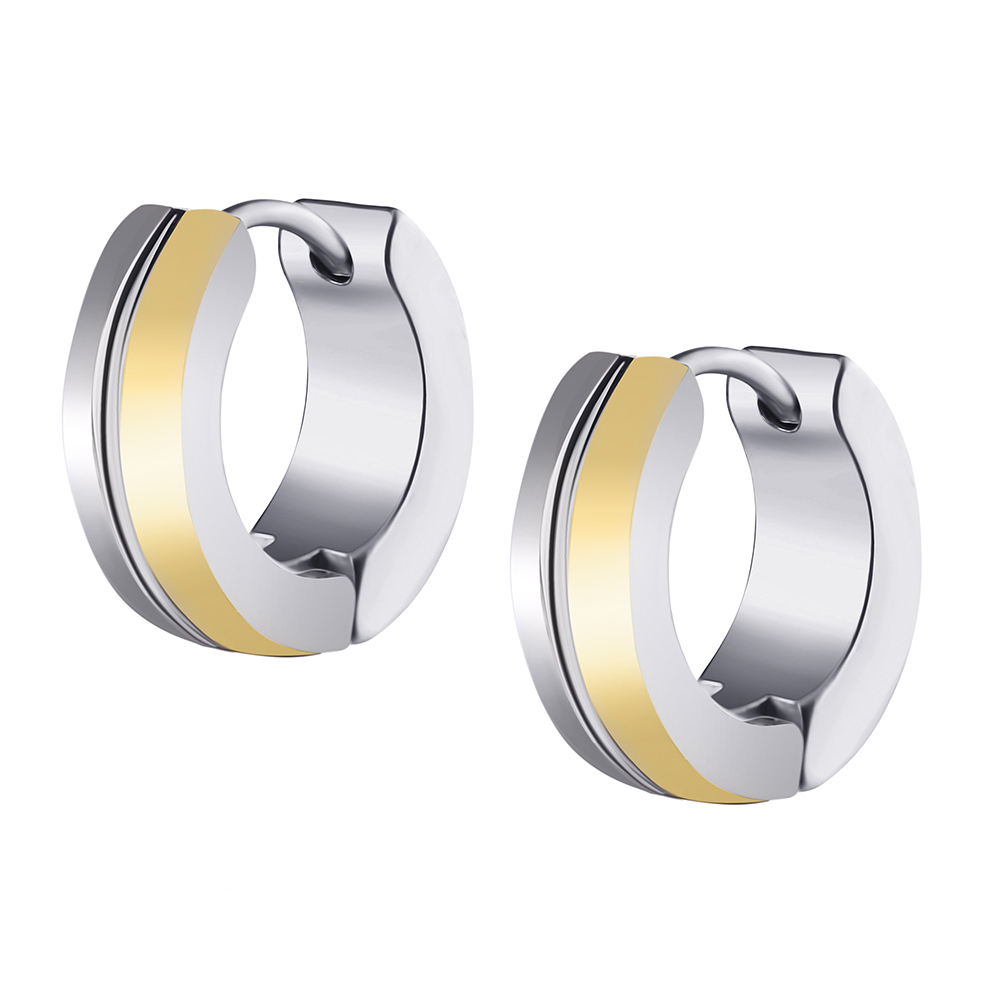 

Серьги Двойное кольцо DiaDemaGrand Серебряный с золотым (091930-15-8)