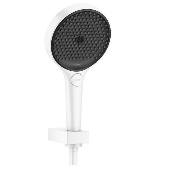 

Душевой гарнитур HANSGROHE Rainfinity 130 3jet 26851700 белый