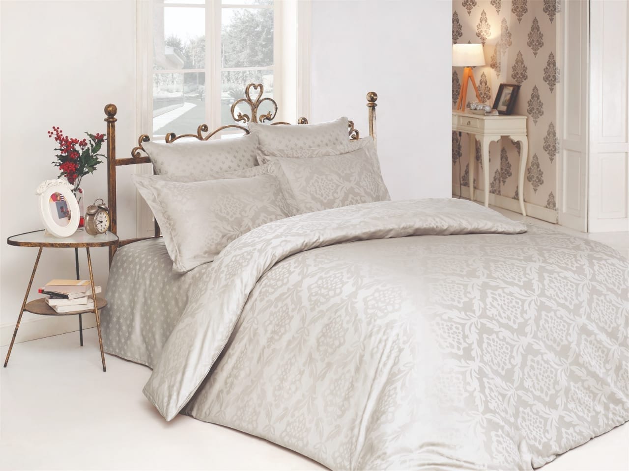 

Комплект постельного белья Zugo Home Жаккард Ottoman Tas 200x220