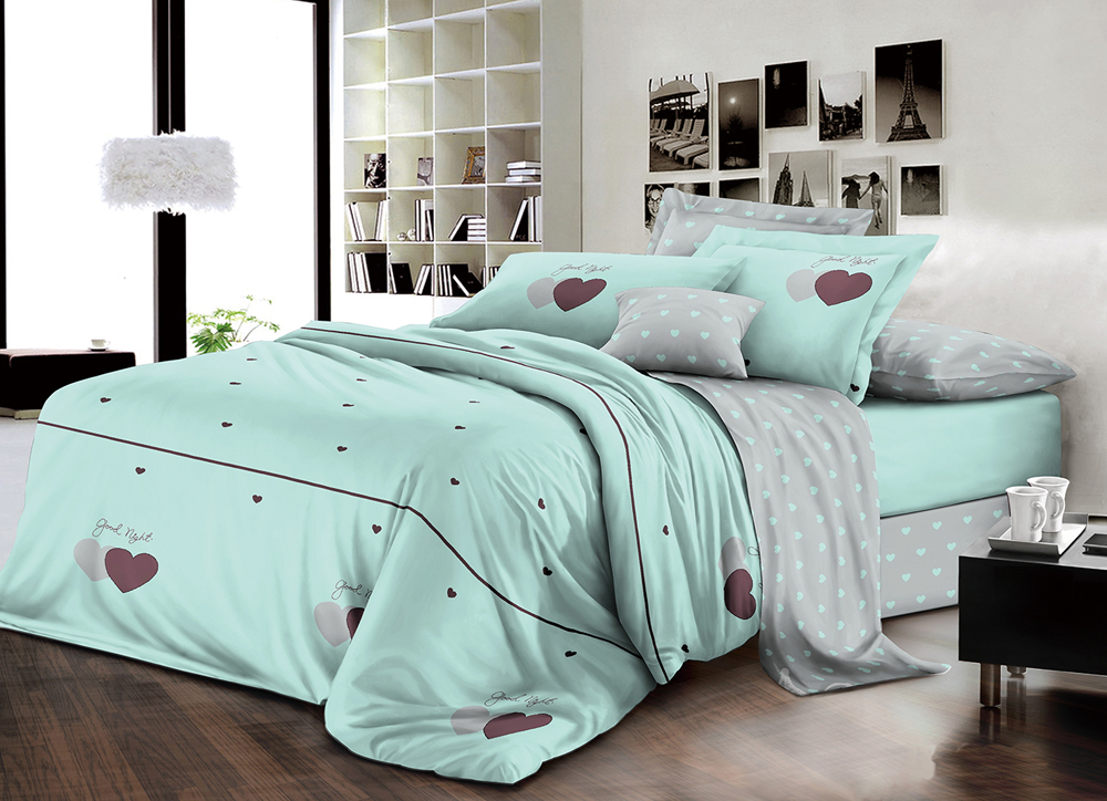 

Простынь MirSon Сатин Premium 22-1156 Joela 150x220 см