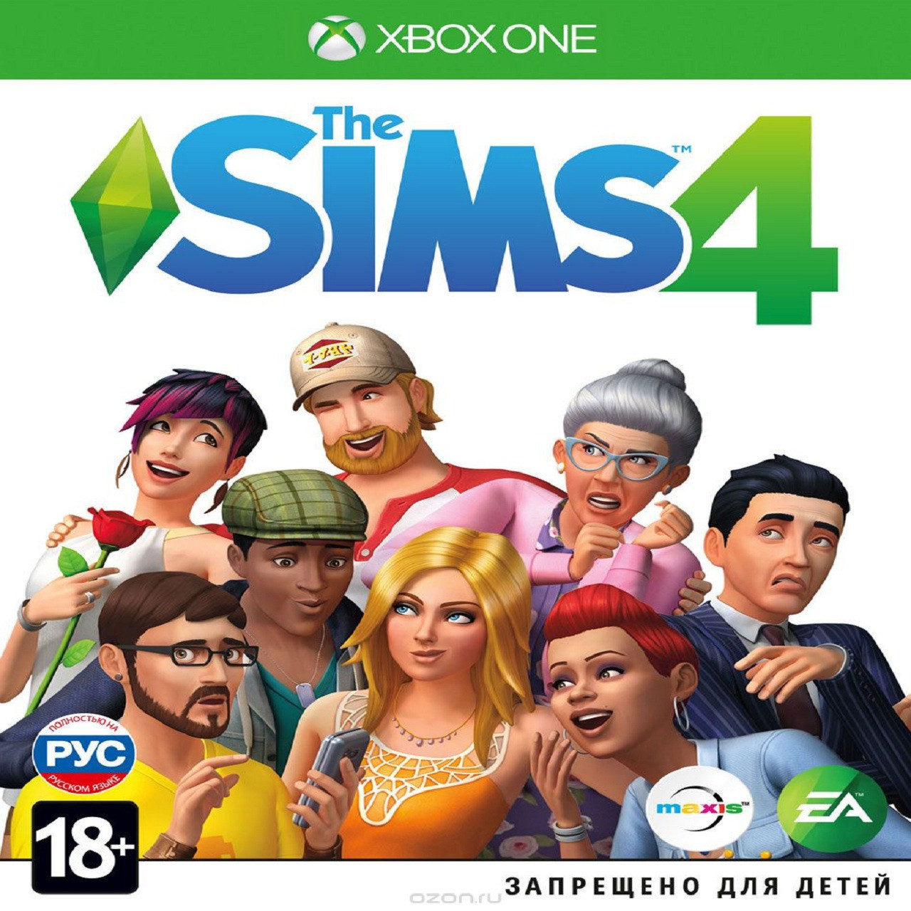 

Sims 4 (російська версія) XBOX ONE