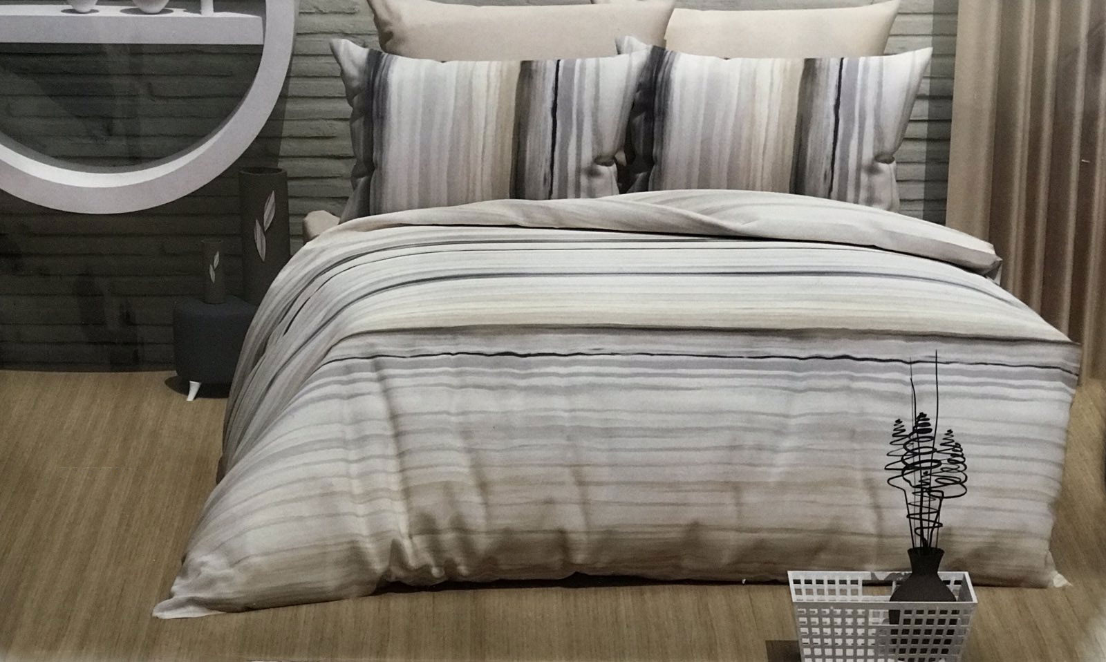 

Комплект постельного белья Zugo Home Ранфорс Gradient V4 200x220