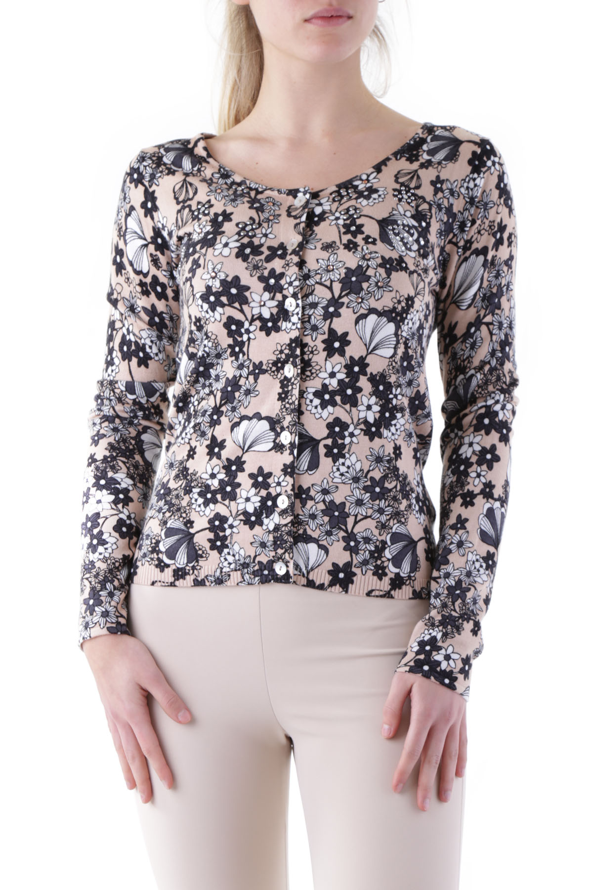 

Кардиган Cristina Gavioli Multicolor  разноцветный, Кардиган Cristina Gavioli Multicolor S разноцветный