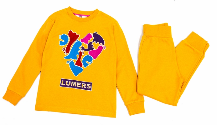 

Піжама KidsCouture Інтерлок 152 см Жовтий