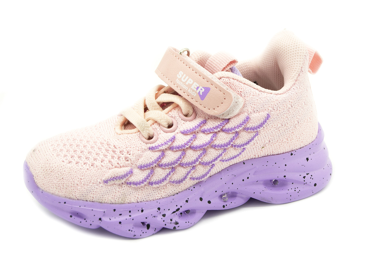 

Светящиеся кроссовки Kimbo 26 Розово-фиолетовый (K936-1F pink-purple 26)