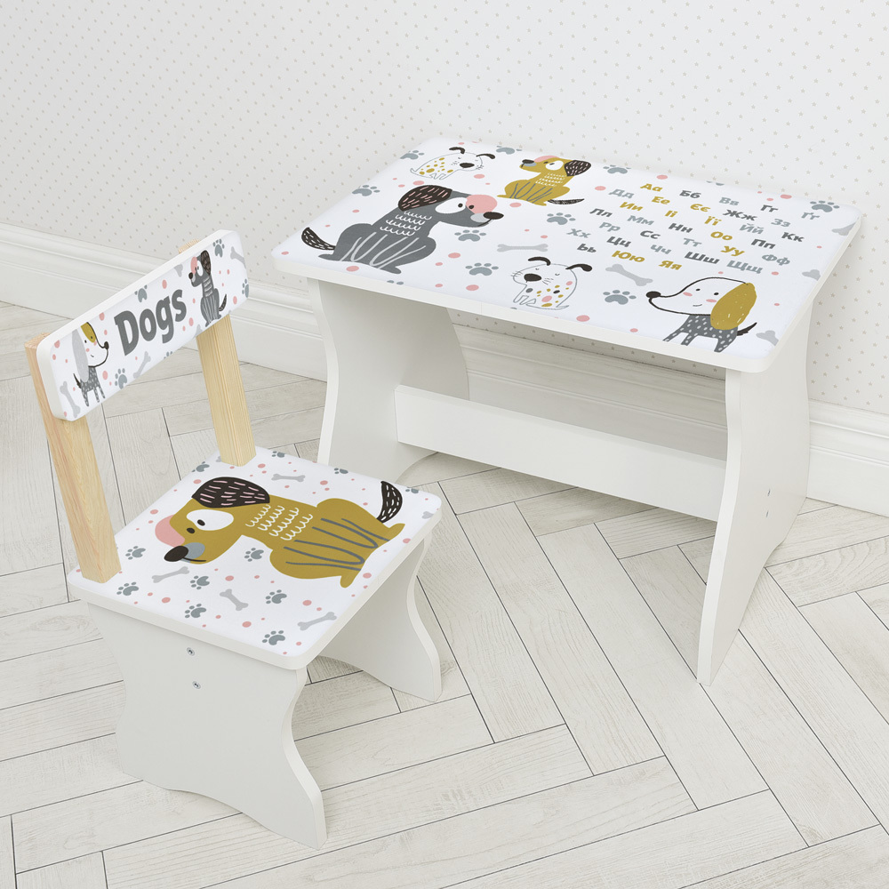 

Столик Bambi 504-116(UA) Dogs Grey / Brown (504-116(UA))