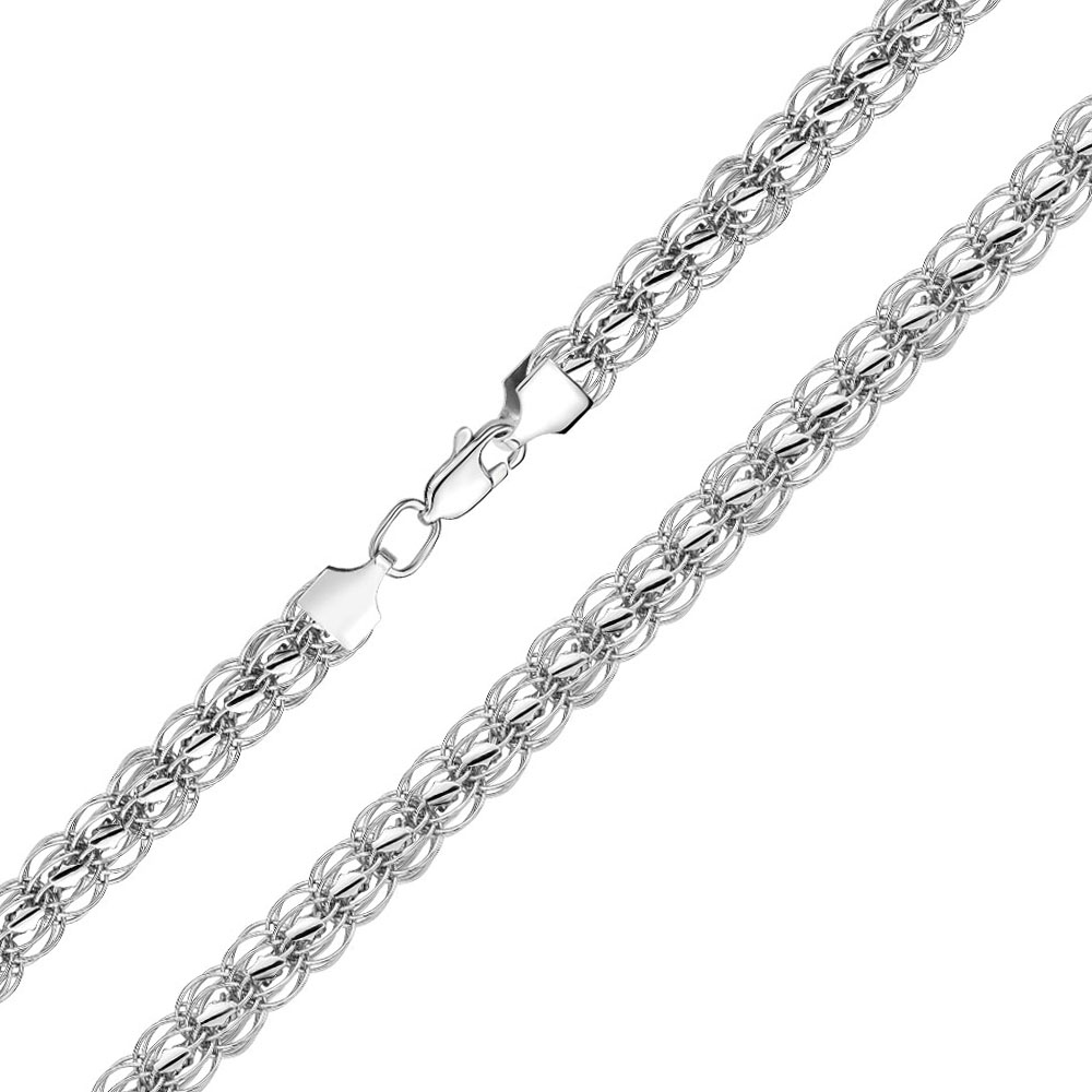 

Серебряный браслет 6мм 000125233 18 размера