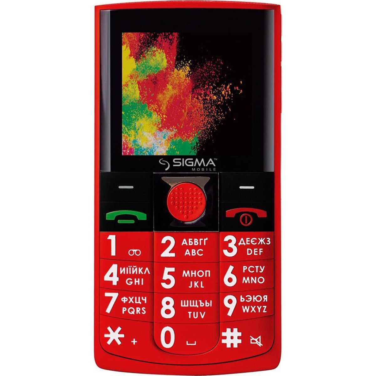 

Мобильный телефон Sigma mobile Comfort 50 Solo Red