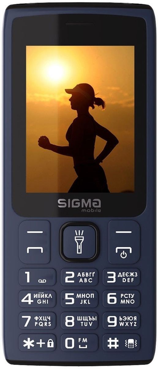 

Мобильный телефон Sigma mobile X-style 34 NRG Blue