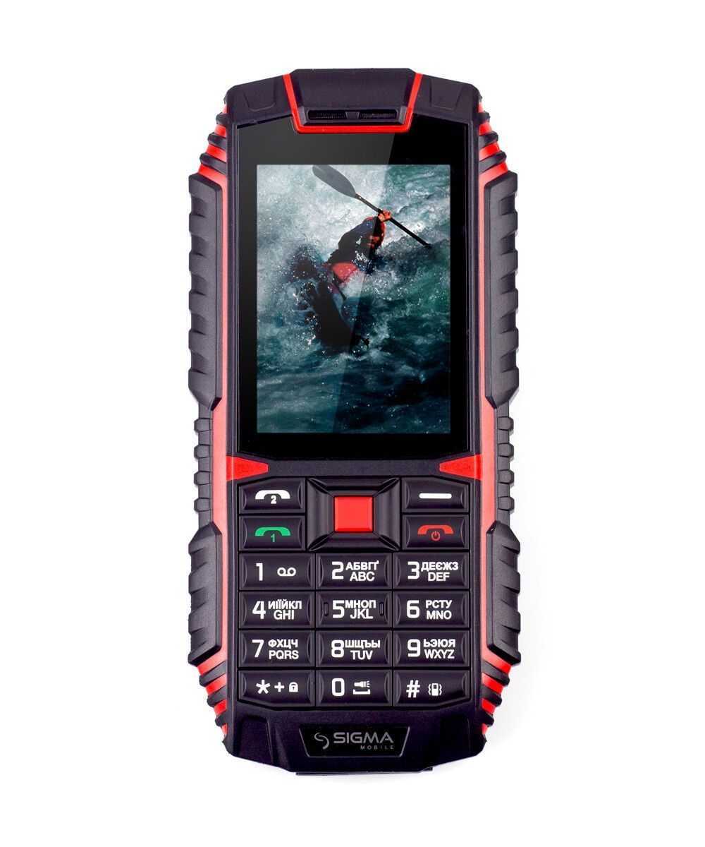 

Мобильный телефон Sigma mobile X-treme DT68 Black/Red