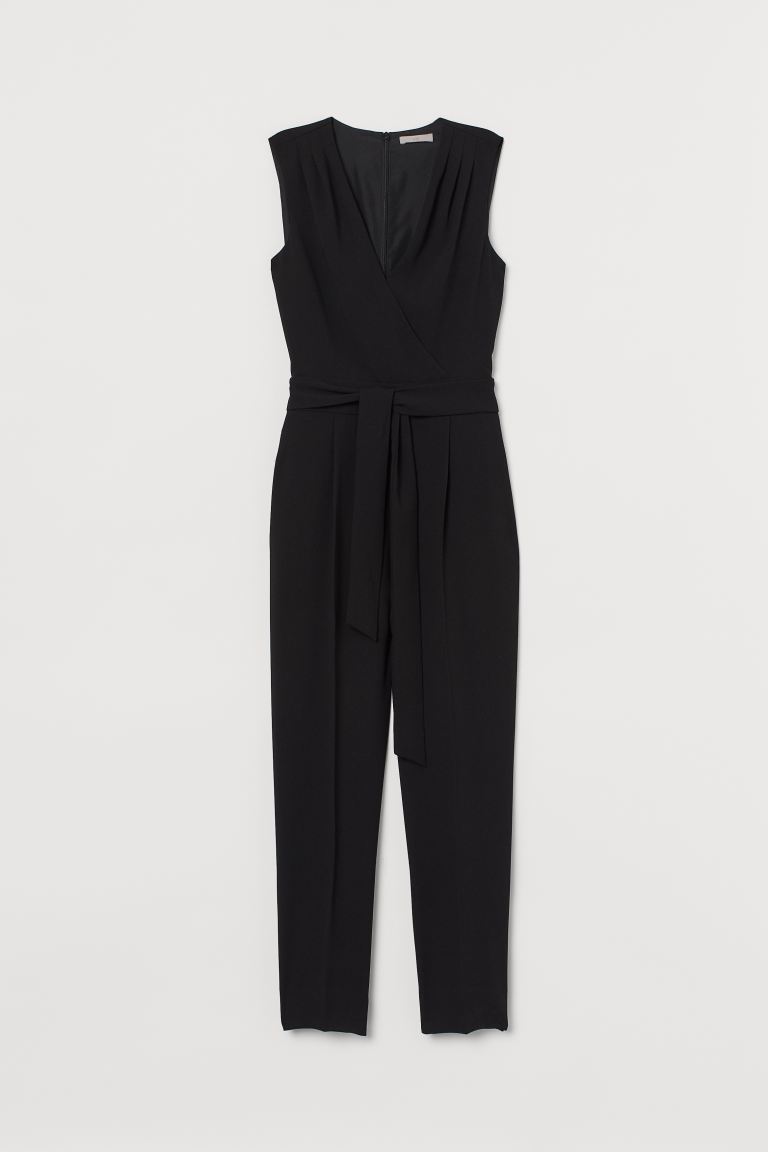 

Комбинезон с v-вырезом H&M 42 Черный