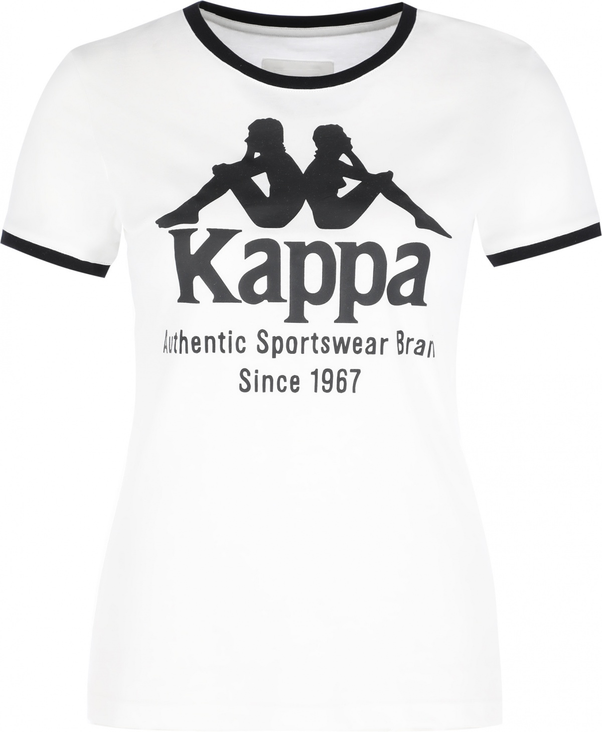 

Футболка Kappa 44 Белый с черным 107978KAP-00