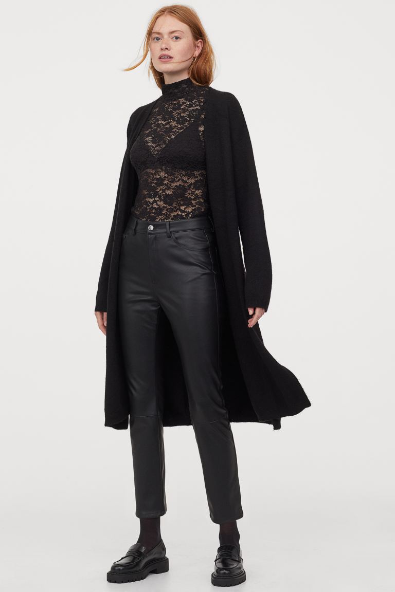 

Вязаный кардиган H&M  Черный, Вязаный кардиган H&M XS Черный